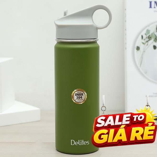 Bình giữ nhiệt nóng lạnh Inox 530 ml Delites Y1