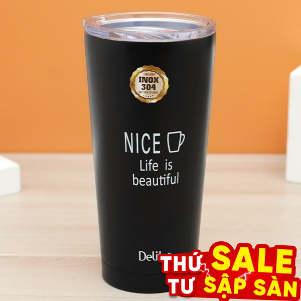 Ly giữ nhiệt Inox 500 ml Delites Q10A