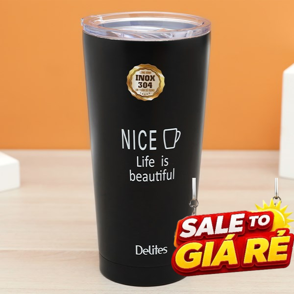 Ly giữ nhiệt Inox 500 ml Delites Q10A