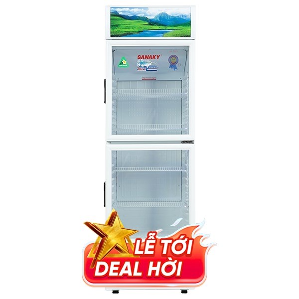 Tủ mát Sanaky Inverter 340 lít VH-408W3L