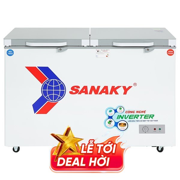 Tủ đông Sanaky Inverter 260 lít VH-3699W4K