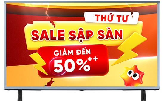 Samsung Smart TV QLED Kiểu chữ I QA55LS01BB