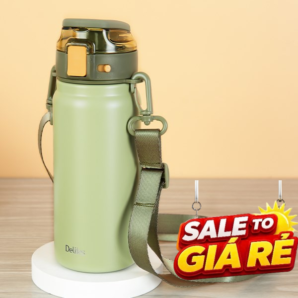 Bình giữ nhiệt nóng lạnh Inox 600 ml Delites XB-21133