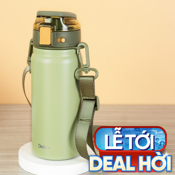 Bình giữ nhiệt nóng lạnh Inox 600 ml Delites XB-21133