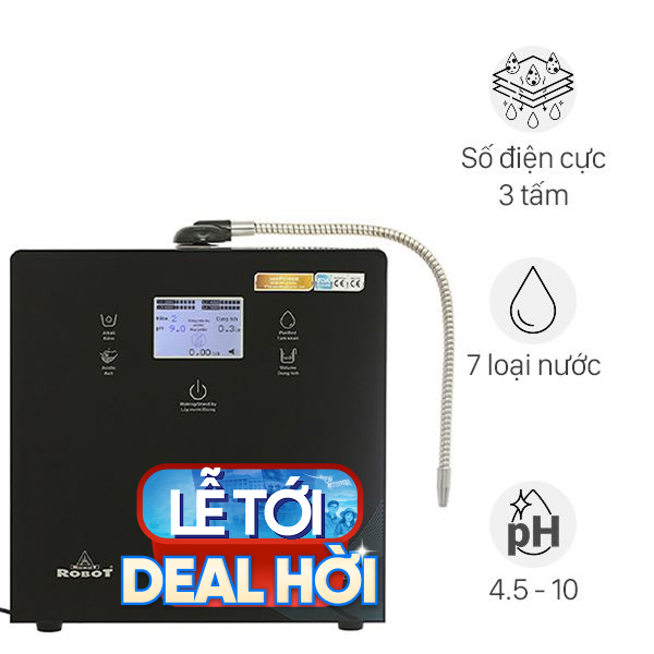Máy lọc nước điện giải ion kiềm ROBOT IonPrince 37X