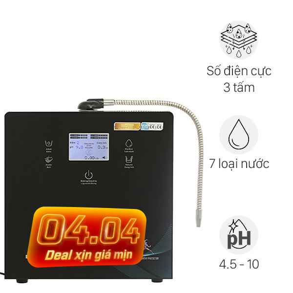 Máy lọc nước điện giải ion kiềm ROBOT IonPrince 37X