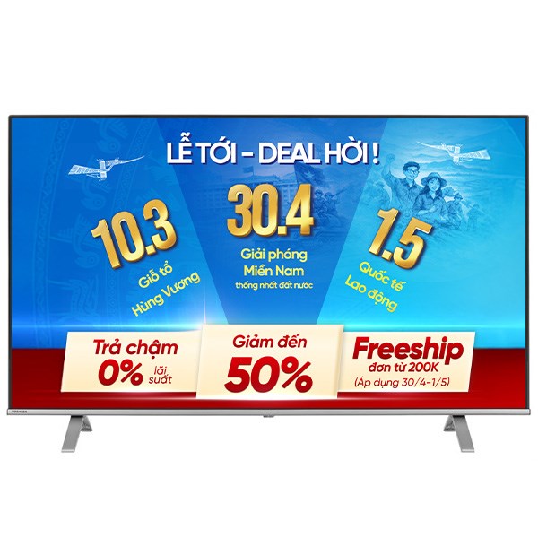 Google Tivi Toshiba AI 4K 55 inch 55C350LP