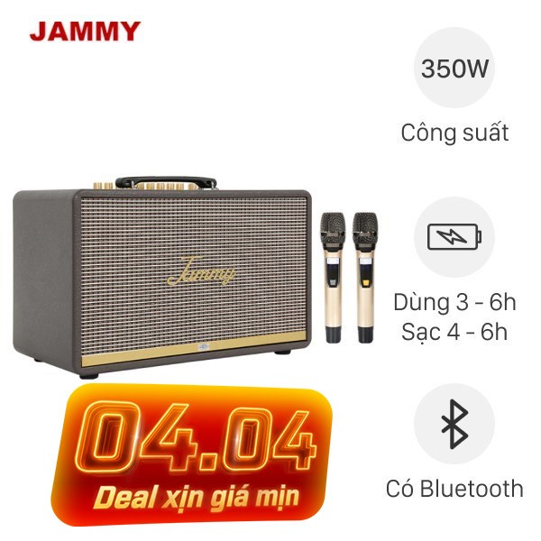 Loa karaoke xách tay Jammy N2070K