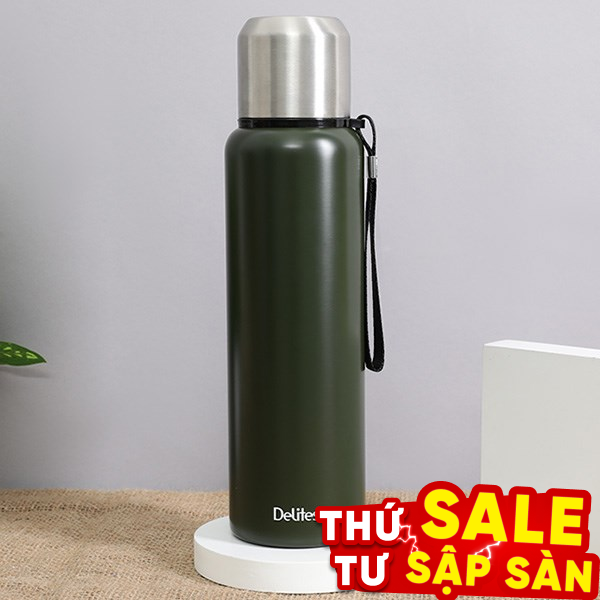 Bình giữ nhiệt nóng lạnh Inox 800 ml Delites Z85