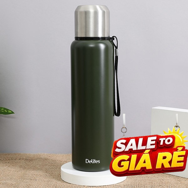 Bình giữ nhiệt nóng lạnh Inox 800 ml Delites Z85