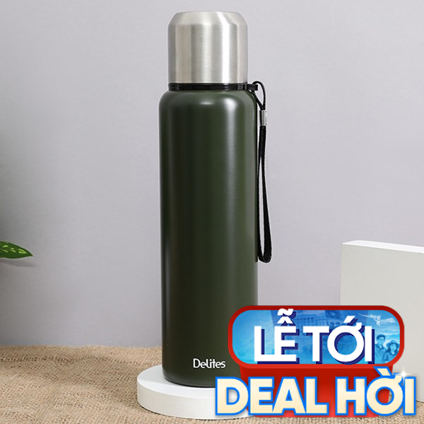 Bình giữ nhiệt nóng lạnh Inox 800 ml Delites Z85