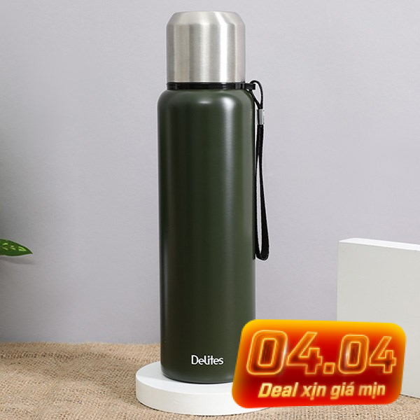 Bình giữ nhiệt nóng lạnh Inox 800 ml Delites Z85