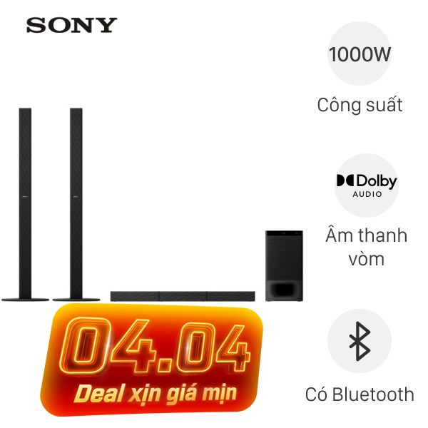 Bộ loa Sony 5.1 HT-S700RF 1000W