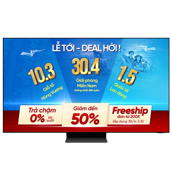 Smart Tivi Neo QLED Samsung AI 8K 85 inch QA85QN900C