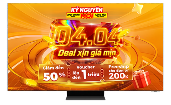 Smart Tivi Neo QLED Samsung AI 8K 85 inch QA85QN900C