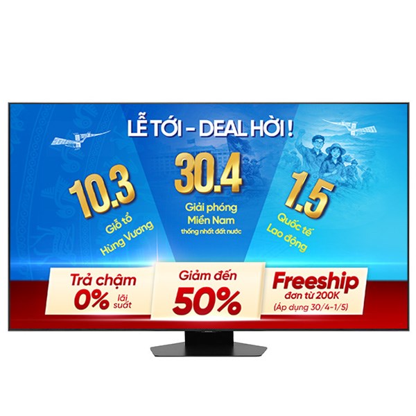 Smart Tivi QLED Samsung AI 4K 55 inch QA55Q80C