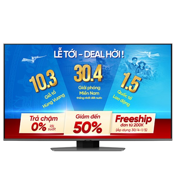 Smart Tivi QLED Samsung AI 4K 50 inch QA50Q80C
