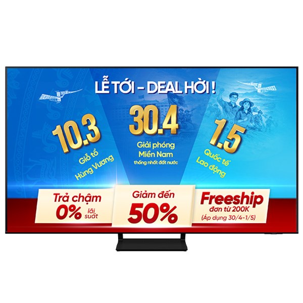 Smart Tivi QLED Samsung 4K 75 inch QA75Q60C