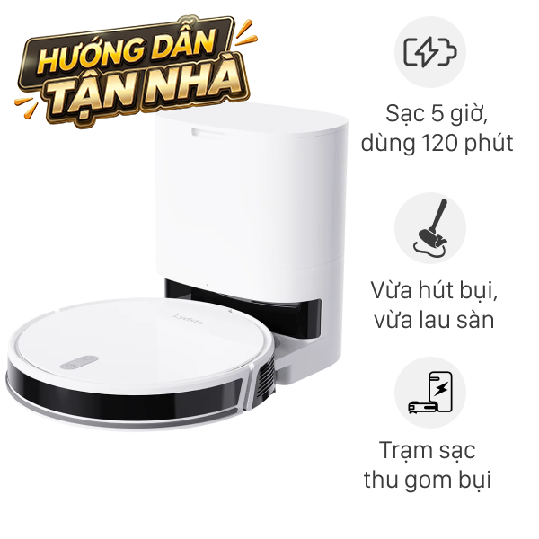 Robot hút bụi lau nhà Lydsto G2