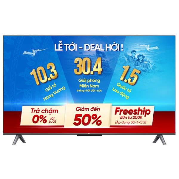 Google Tivi QLED TCL AI 4K 55 inch 55Q646