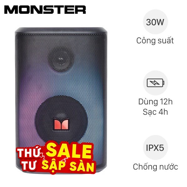 Loa Bluetooth Monster Sparkle