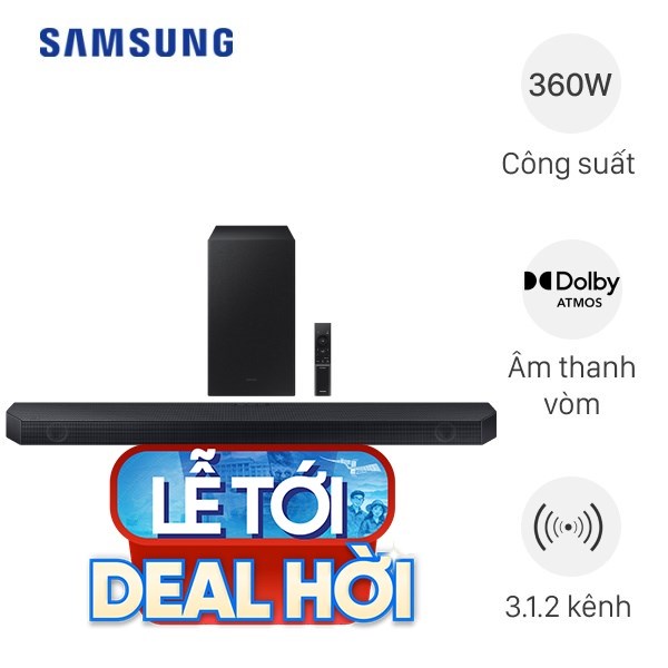 Bộ loa thanh Samsung HW-Q600C/XV