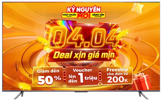 Google Tivi TCL 4K 75 inch 75P737