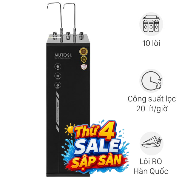 Máy lọc nước RO nóng nguội lạnh Mutosi MP-S1011
