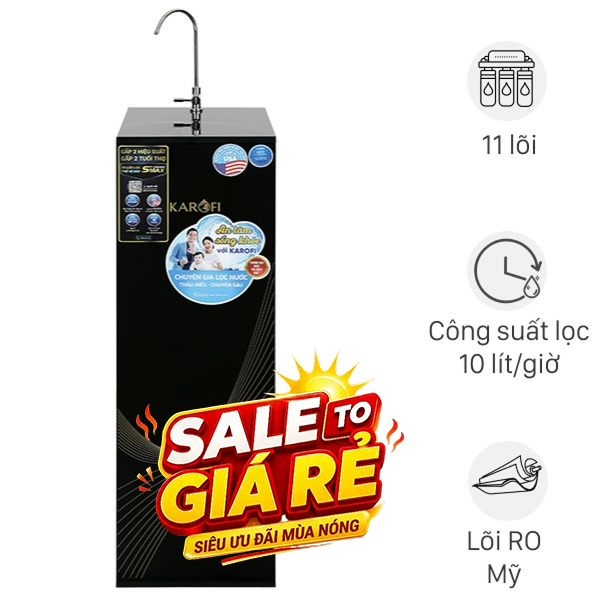 Máy lọc nước RO Karofi KAQ-X18