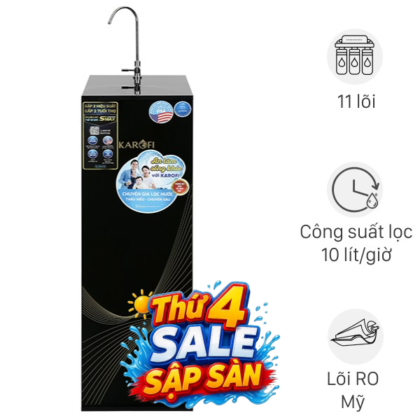 Máy lọc nước RO Karofi KAQ-X18
