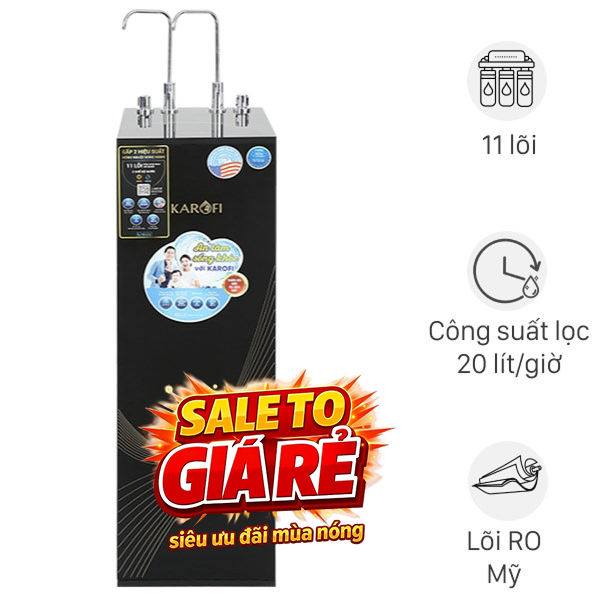 Máy lọc nước RO nóng nguội Karofi KAH-X29