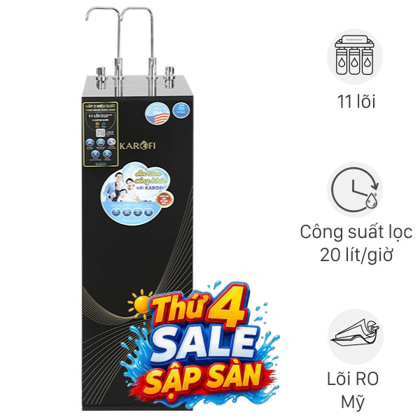 Máy lọc nước RO nóng nguội Karofi KAH-X29