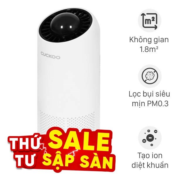 Máy lọc không khí Cuckoo CAC-AG0110FW/WHCKV 5W
