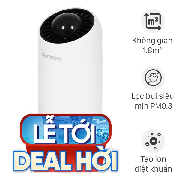 Máy lọc không khí Cuckoo CAC-AG0110FW/WHCKV 5W