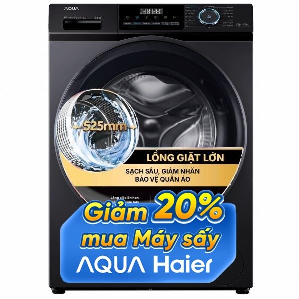 Aqua Inverter 9.5 Kg AQD-A952J BK