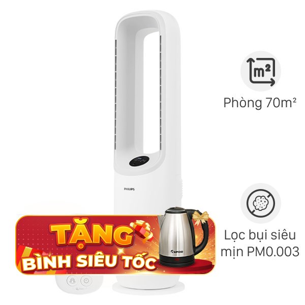 Máy lọc không khí kết hợp quạt Philips AMF765/30 40W