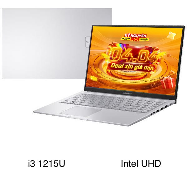 Laptop Asus Vivobook 15 X1504ZA - NJ102W (i3 1215U, 8GB, 512GB, Full HD, Win11)