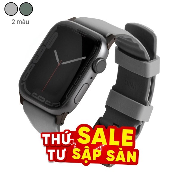 Dây silicone Apple Watch 45/44/42mm UniQ-Linus Airosoft