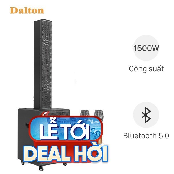 Bộ loa điện Dalton CA18-S118/CA18-F605 1500W