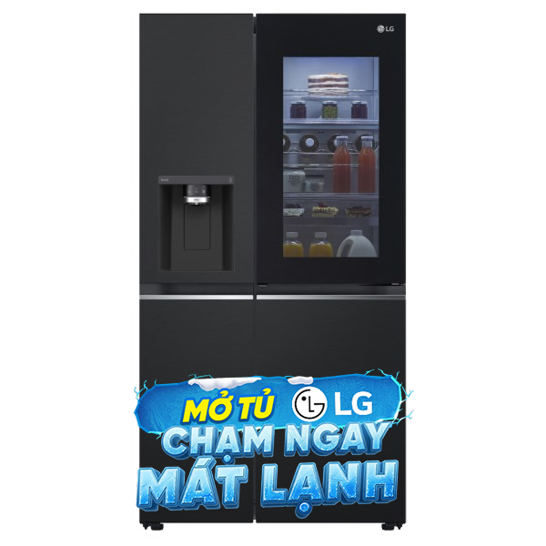 LG Inverter 635 lít InstaView Door-in-Door GR-X257BL