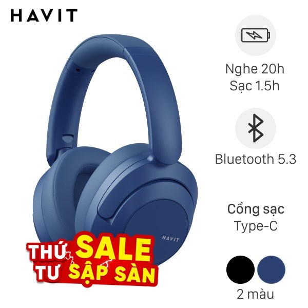 Tai nghe Chụp Tai Havit H667BT
