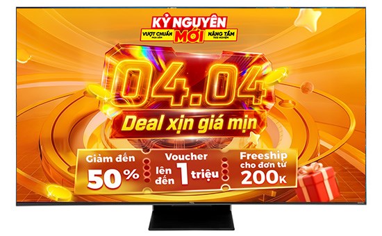 Google Tivi QD-Mini LED TCL AI 4K 55 inch 55C755