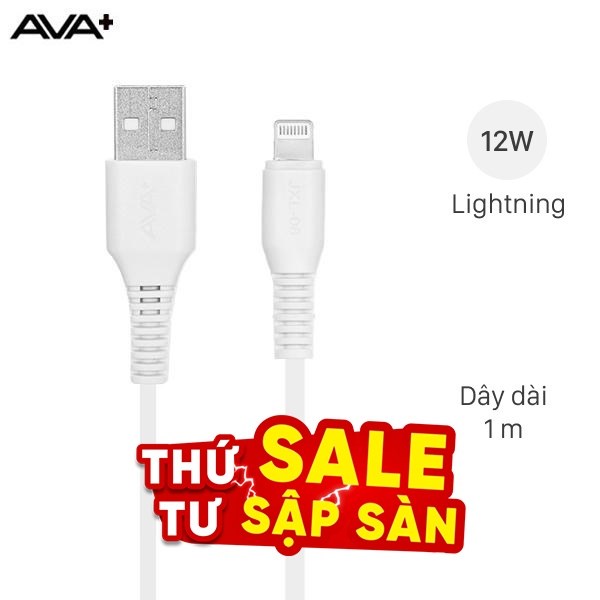 Cáp sạc 1m AVA+ JXL-08