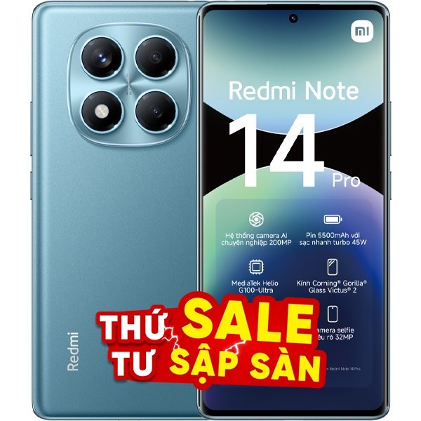 Điện thoại Xiaomi Redmi Note 14 Pro 8GB/256GB