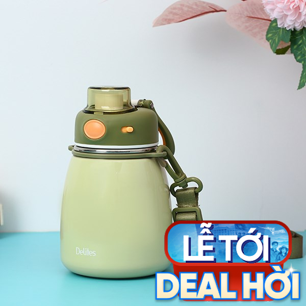Bình giữ nhiệt cho bé Inox 600 ml Delites XB-22152