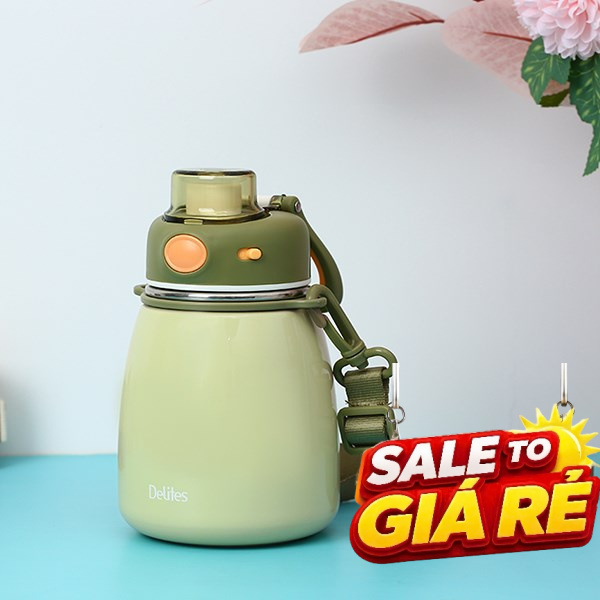 Bình giữ nhiệt cho bé Inox 600 ml Delites XB-22152