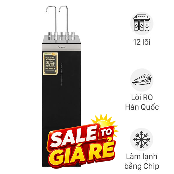 Máy lọc nước RO nóng nguội lạnh Hydrogen Kangaroo KG12A6
