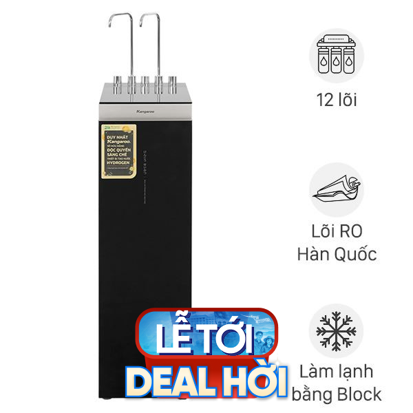 Máy lọc nước RO nóng nguội lạnh Hydrogen Kangaroo KG12A8