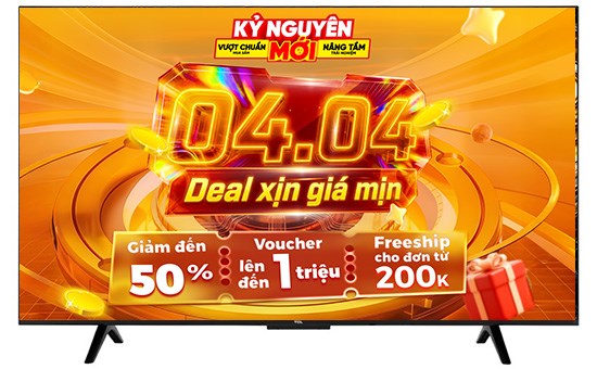 Google Tivi TCL AI 4K 43 inch 43P79B