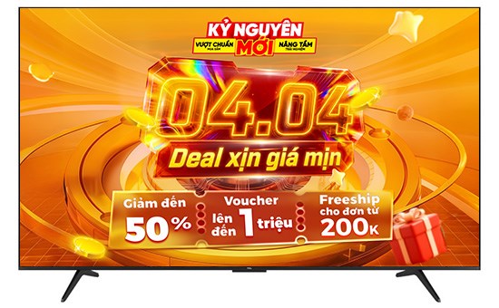 Google Tivi TCL AI 4K 65 inch 65P79B Pro